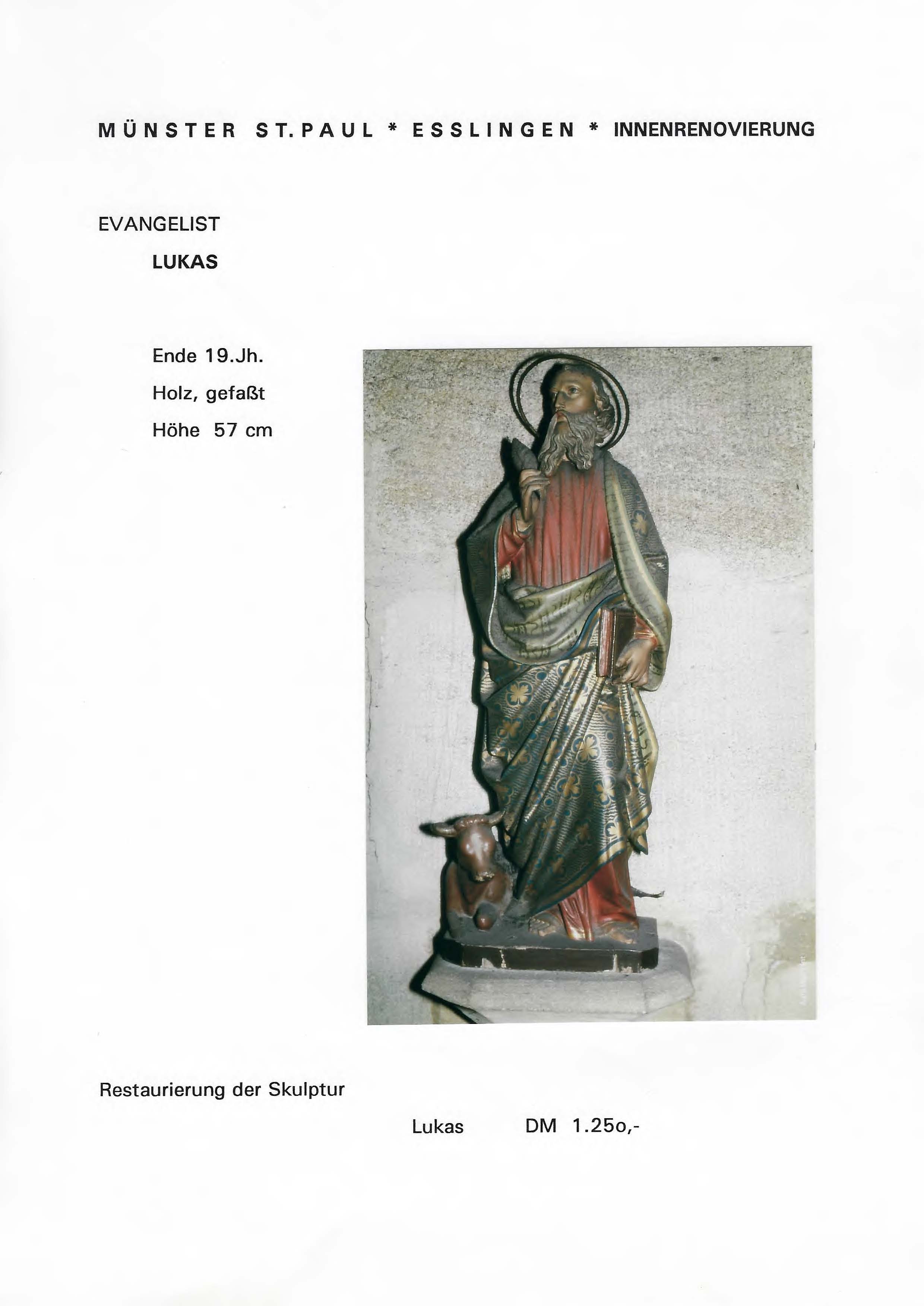 Evangelist Lukas