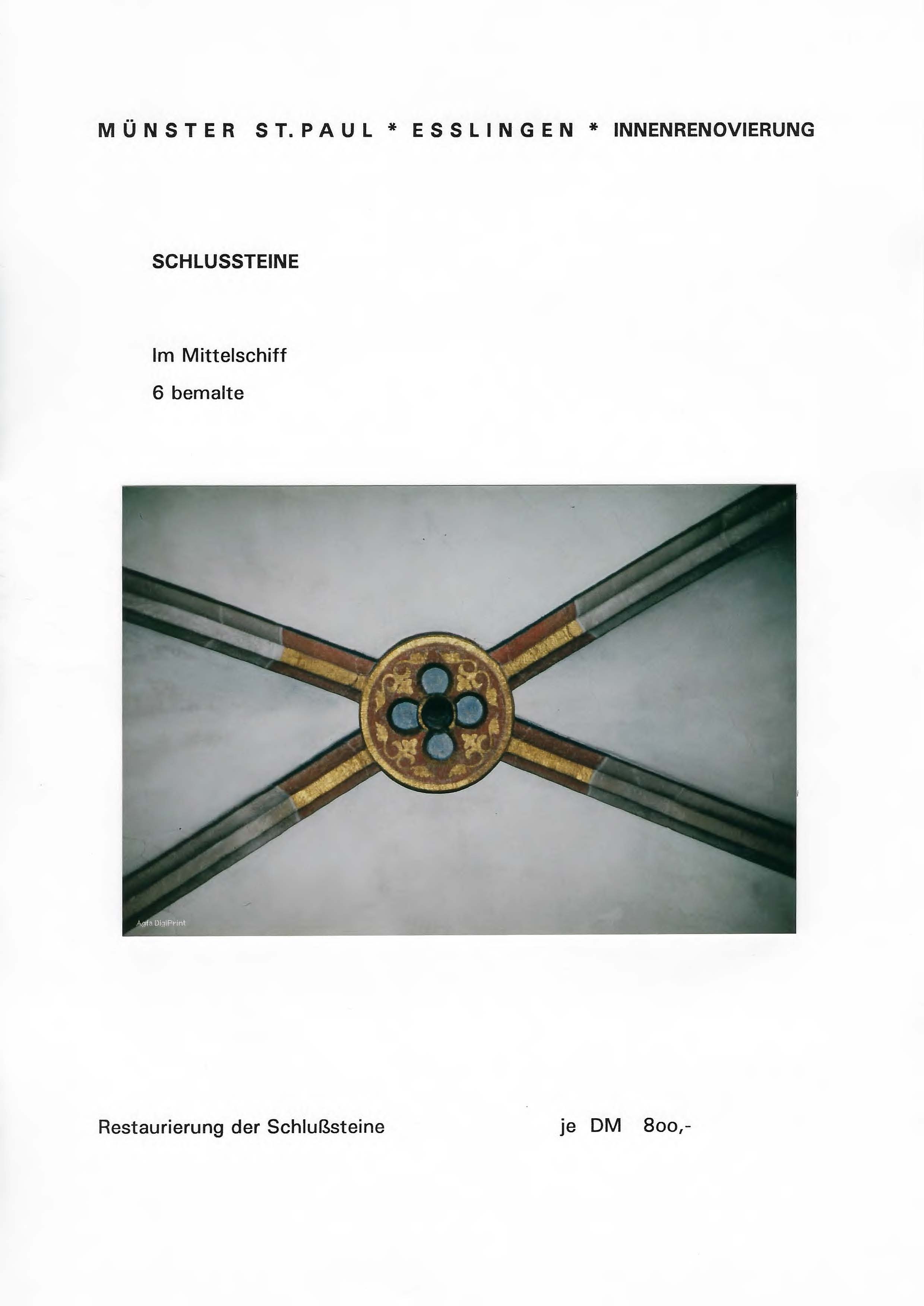 Schlusssteine